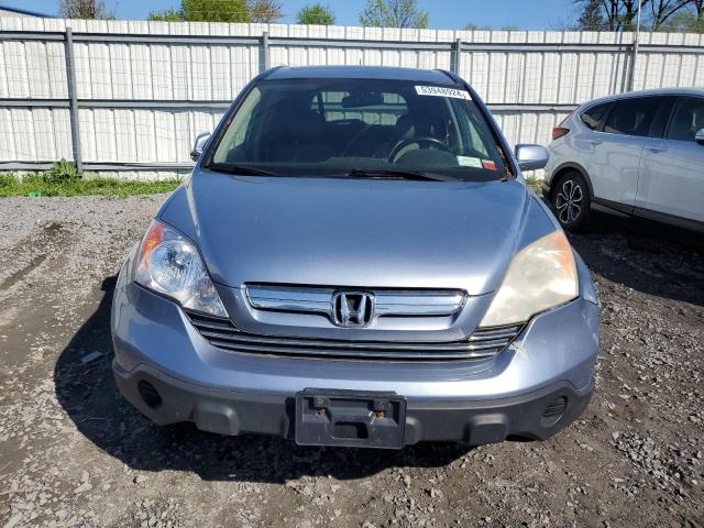 JHLRE487X8C065954 - 2008 HONDA CR-V EXL BLUE photo 5