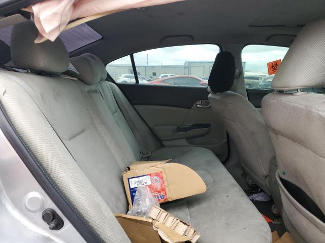 19XFB2F86CE093504 - 2012 HONDA CIVIC EX Gümüş fotoğraf 10