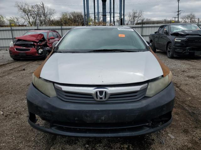 19XFB2F86CE093504 - 2012 HONDA CIVIC EX Gümüş fotoğraf 5