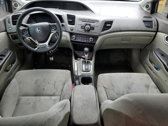 19XFB2F86CE093504 - 2012 HONDA CIVIC EX Gümüş fotoğraf 8