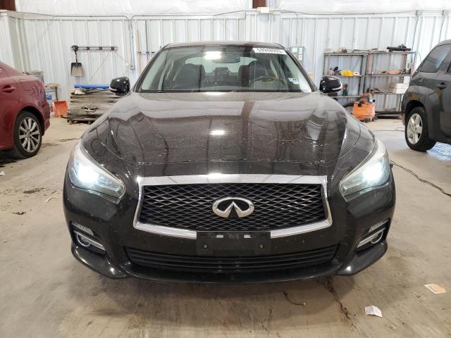 JN1BV7AR8EM695380 - 2014 INFINITI Q50 BASE BLACK photo 5