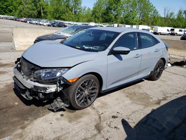 SHHFK7H40MU414972 - 2021 HONDA CIVIC SPORT 蓝色 照片 1