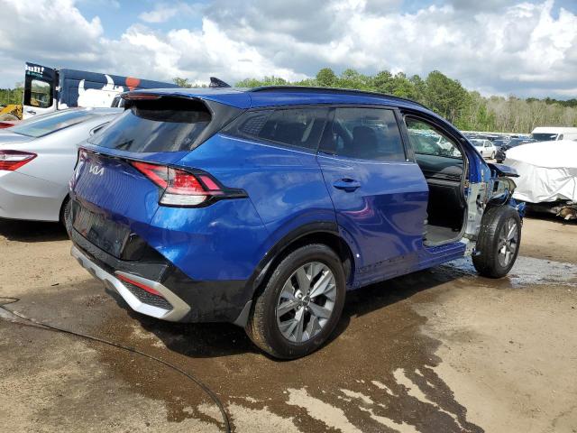 5XYK43AF0PG079188 - 2023 KIA SPORTAGE SX BLUE photo 3