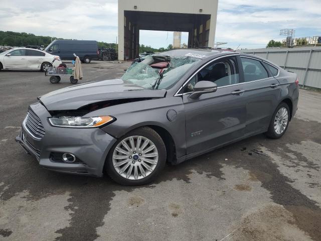 3FA6P0SU4DR247636 - 2013 FORD FUSION TITANIUM PHEV GRAY photo 1