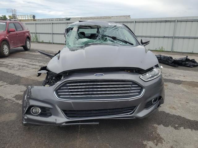 3FA6P0SU4DR247636 - 2013 FORD FUSION TITANIUM PHEV GRAY photo 5