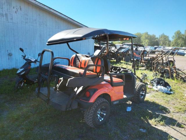 J0J411932 - 2021 YAMAHA GOLF CART ORANGE photo 4