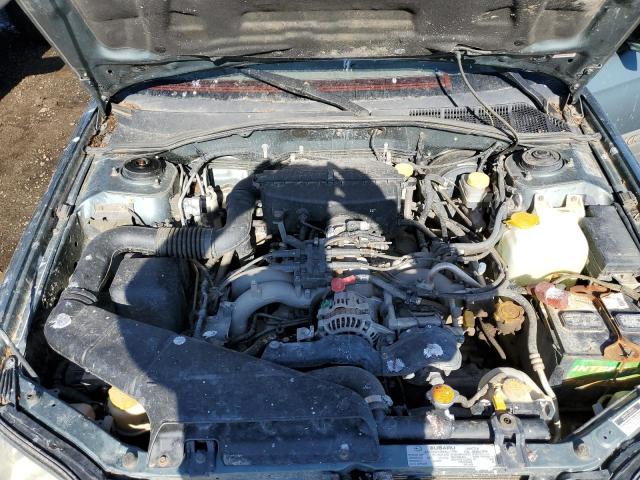 4S3BH675016661810 - 2001 SUBARU LEGACY OUTBACK AWP 绿色 照片 11