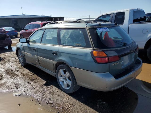 4S3BH675016661810 - 2001 SUBARU LEGACY OUTBACK AWP 绿色 照片 2