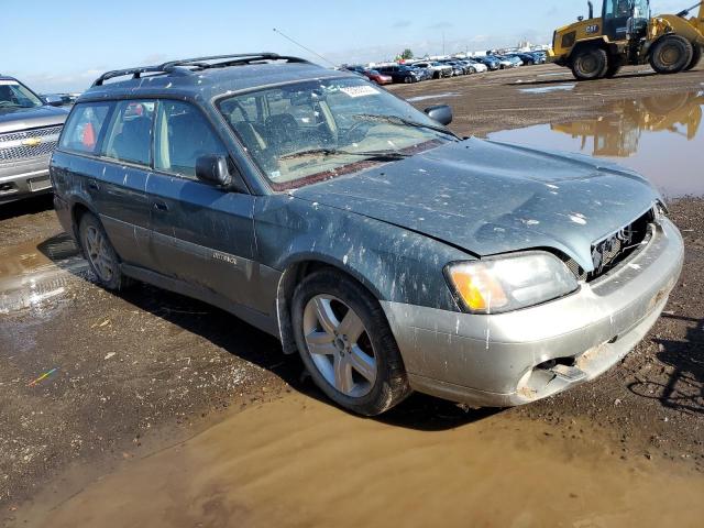 4S3BH675016661810 - 2001 SUBARU LEGACY OUTBACK AWP 绿色 照片 4