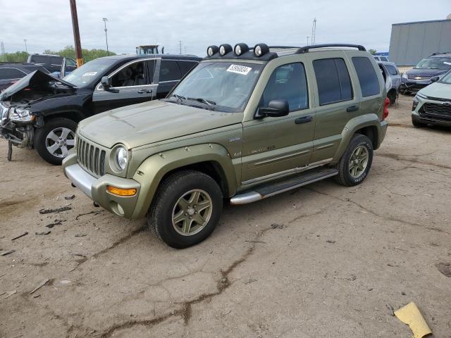 1J4GL38K12W292751 - 2002 JEEP LIBERTY RENEGADE GREEN photo 1