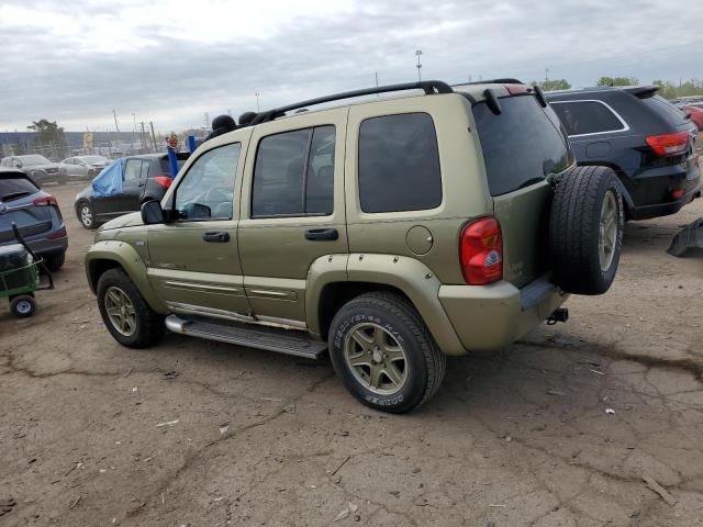 1J4GL38K12W292751 - 2002 JEEP LIBERTY RENEGADE GREEN photo 2