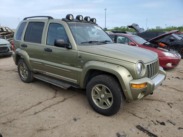 1J4GL38K12W292751 - 2002 JEEP LIBERTY RENEGADE GREEN photo 4