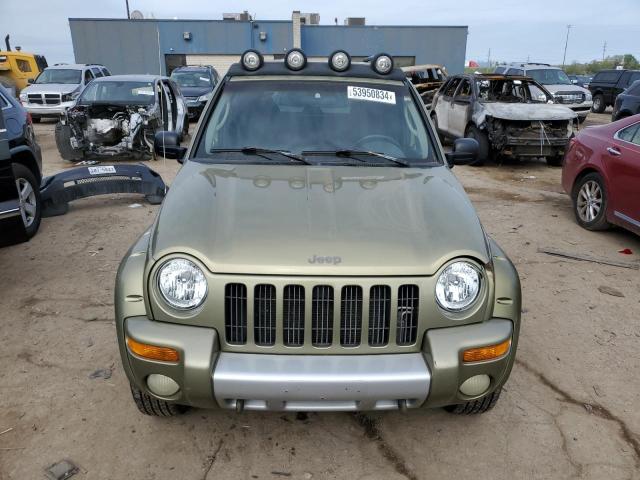 1J4GL38K12W292751 - 2002 JEEP LIBERTY RENEGADE GREEN photo 5