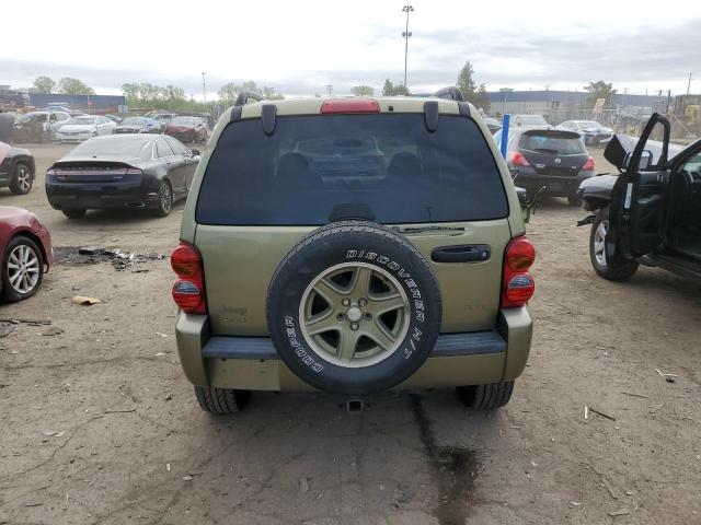 1J4GL38K12W292751 - 2002 JEEP LIBERTY RENEGADE GREEN photo 6