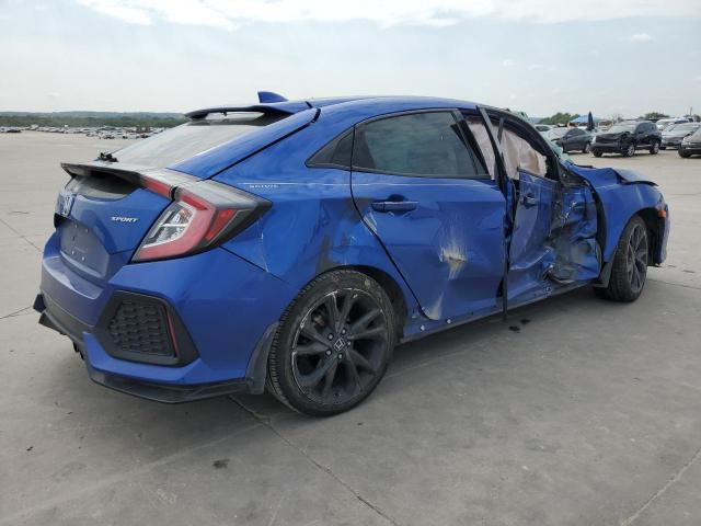 SHHFK7H45JU219154 - 2018 HONDA CIVIC SPORT 蓝色 照片 3