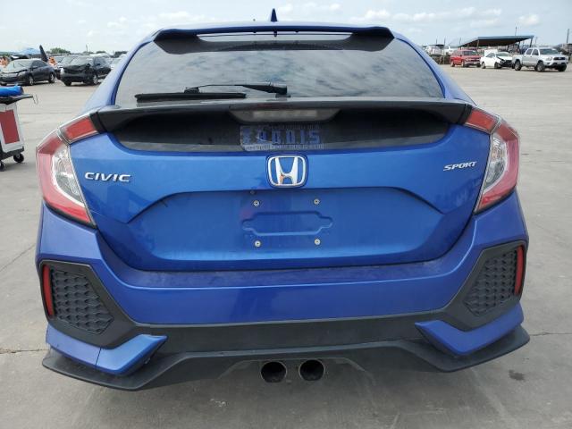 SHHFK7H45JU219154 - 2018 HONDA CIVIC SPORT 蓝色 照片 6