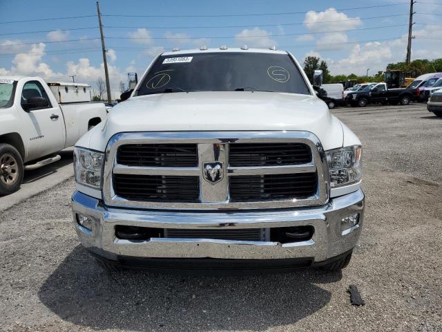 3C63DRJLXCG327835 - 2012 DODGE RAM 3500 LARAMIE WHITE photo 5