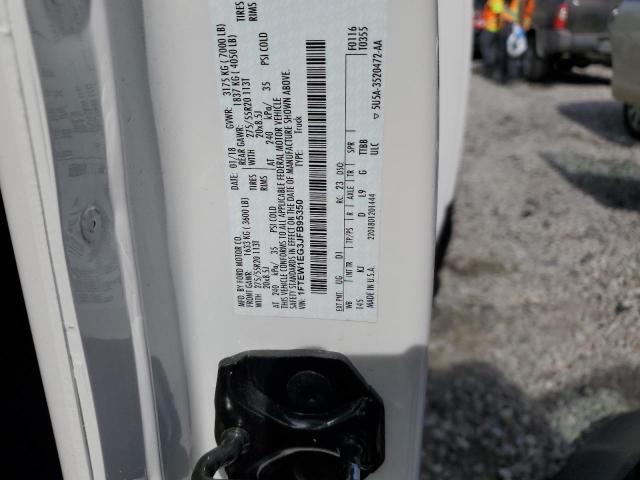 1FTEW1EG3JFB95350 - 2018 FORD F150 SUPERCREW WHITE photo 12