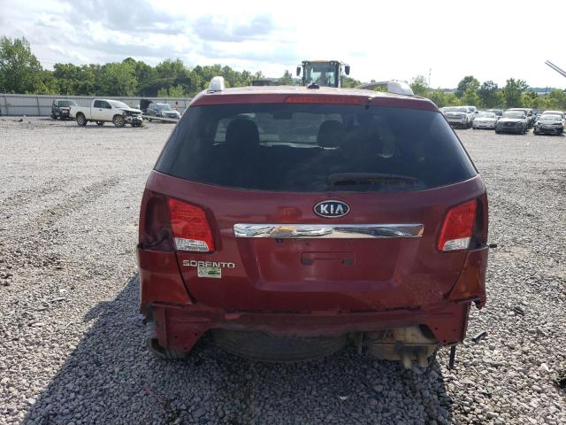 5XYKT3A14BG056058 - 2011 KIA SORENTO BASE BURGUNDY photo 6