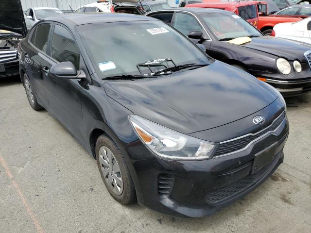 3KPA24AD3LE273517 - 2020 KIA RIO LX BLACK photo 4