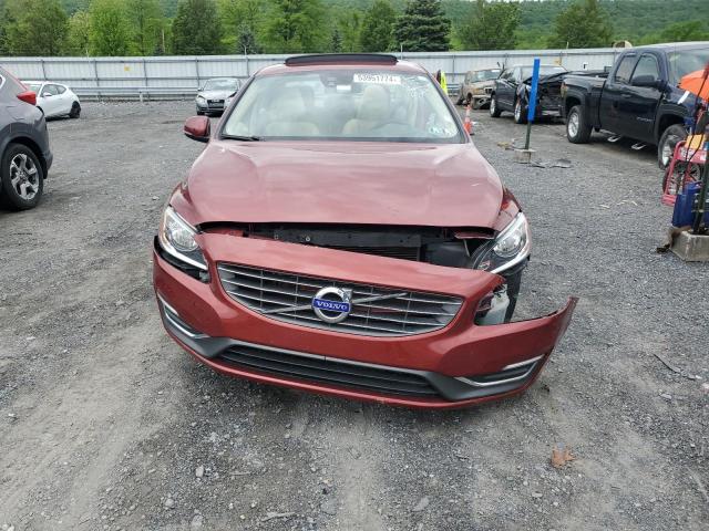 YV1612TB2F1317338 - 2015 VOLVO S60 PREMIER BURGUNDY photo 5