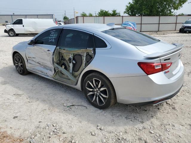 1G1ZG5STXMF075047 - 2021 CHEVROLET MALIBU RS 银色 照片 2