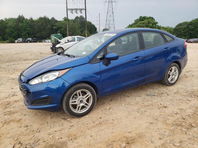 3FADP4BJ2KM100942 - 2019 FORD FIESTA SE BLUE photo 1