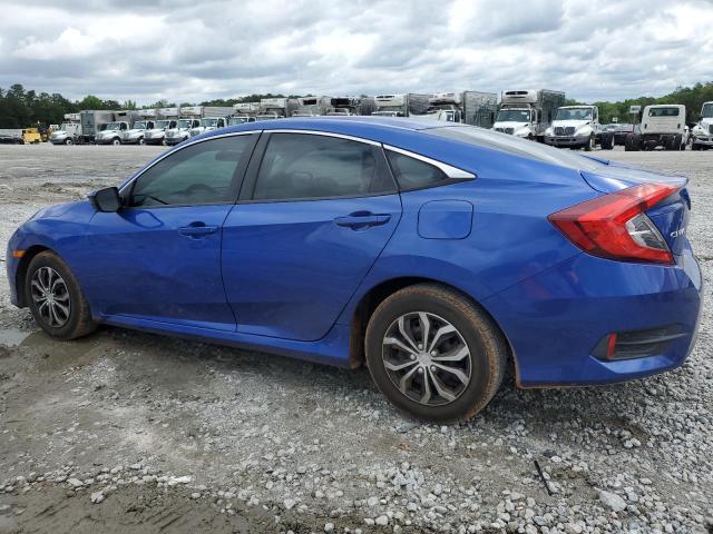 19XFC2F54GE008314 - 2016 HONDA CIVIC LX BLUE photo 2