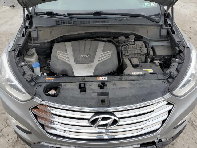 KM8SRDHF1EU081682 - 2014 HYUNDAI SANTA FE GLS SILVER photo 12