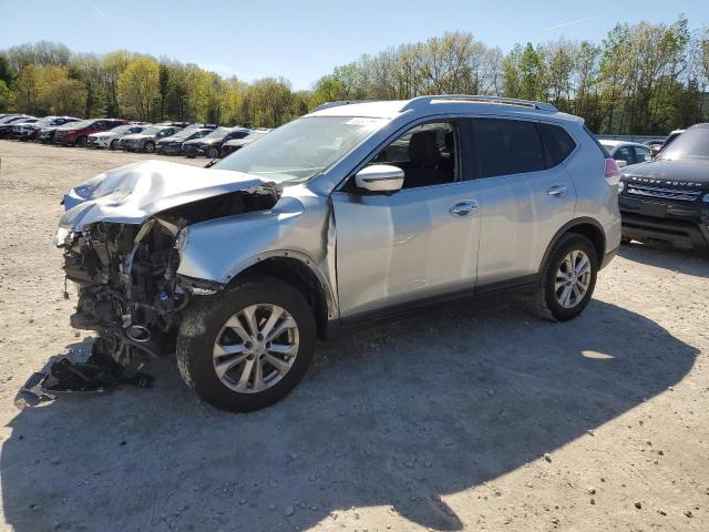 KNMAT2MVXGP671870 - 2016 NISSAN ROGUE S SILVER photo 1