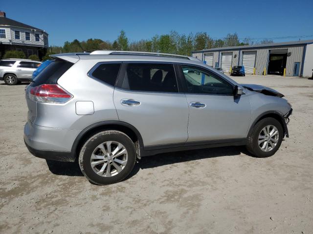 KNMAT2MVXGP671870 - 2016 NISSAN ROGUE S SILVER photo 3