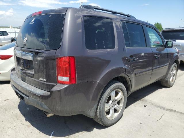 5FNYF4H57EB028332 - 2014 HONDA PILOT EXL GRAY photo 3