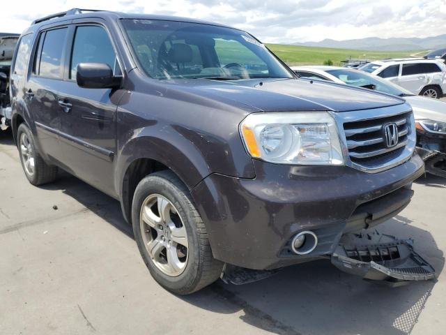 5FNYF4H57EB028332 - 2014 HONDA PILOT EXL GRAY photo 4