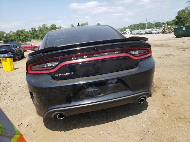 2C3CDXHG5MH605925 - 2021 DODGE CHARGER GT BLACK photo 6