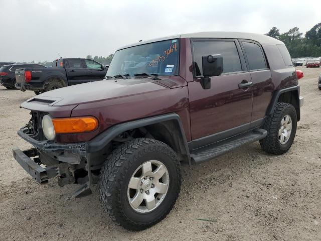 JTEBU11F770052933 - 2007 TOYOTA FJ CRUISER MAROON photo 1