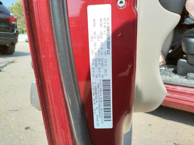 2A4RR8DG8BR713203 - 2011 CHRYSLER TOWN & COU TOURING L BURGUNDY photo 13