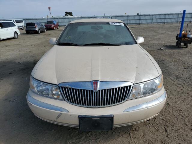 1LNFM97V3WY707149 - 1998 LINCOLN CONTINENTA BEIGE photo 5