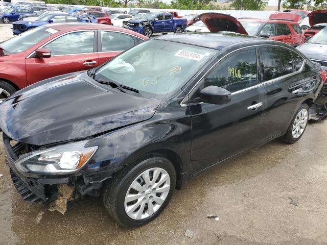 3N1AB7AP8HL712082 - 2017 NISSAN SENTRA S BLACK photo 1