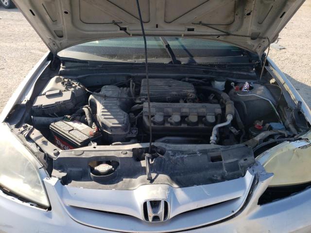 1HGES16374L004561 - 2004 HONDA CIVIC DX VP SILVER photo 11