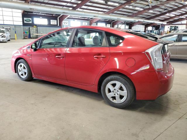 JTDKN3DU2B1418596 - 2011 TOYOTA PRIUS RED photo 2