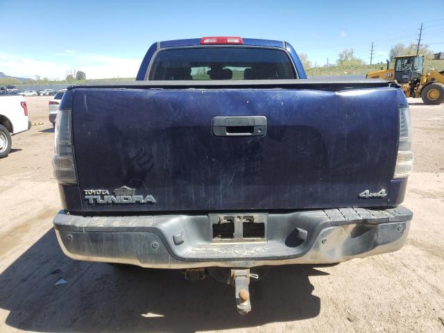 5TFDV58188X047146 - 2008 TOYOTA TUNDRA CREWMAX LIMITED BLUE photo 6