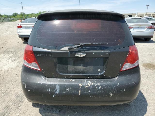 KL1TJ62654B184612 - 2004 CHEVROLET AVEO LS 黑色 照片 6