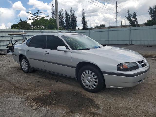 2G1WF52E439259866 - 2003 CHEVROLET IMPALA SILVER photo 4