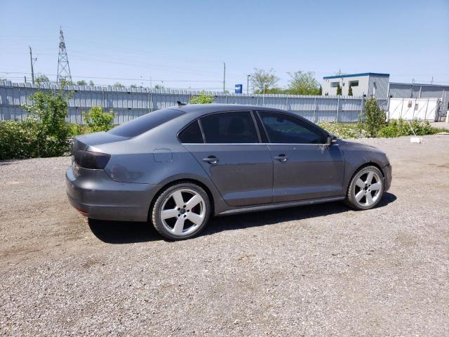 3VW4A7AJ1CM088621 - 2012 VOLKSWAGEN JETTA GLI GRAY photo 3