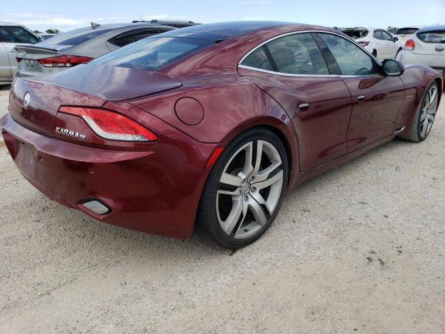 YH4K14AA0CA001657 - 2012 FISKER AUTOMOTIVE KARMA SPORT BURGUNDY photo 3