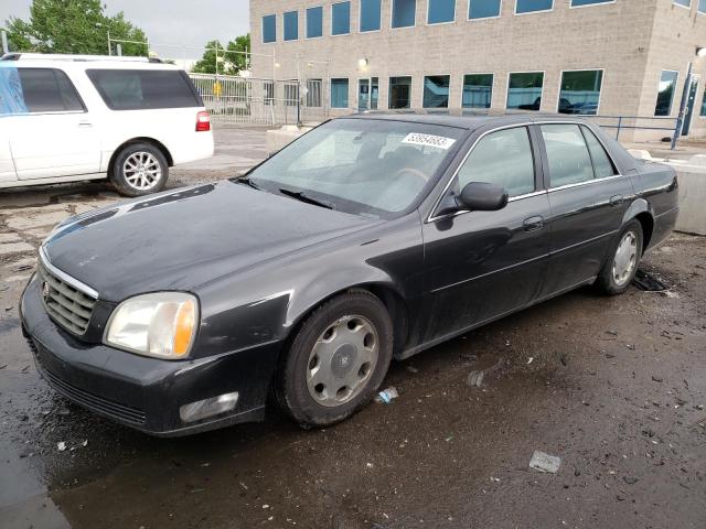 1G6KE57Y81U225895 - 2001 CADILLAC DEVILLE DHS CHARCOAL photo 1