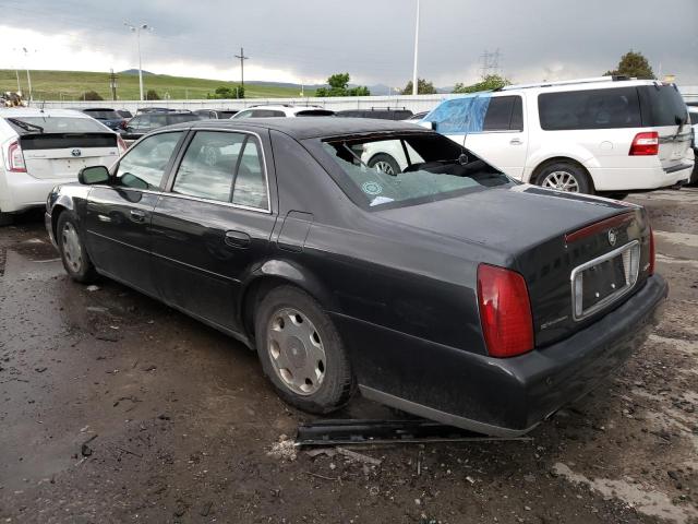 1G6KE57Y81U225895 - 2001 CADILLAC DEVILLE DHS CHARCOAL photo 2