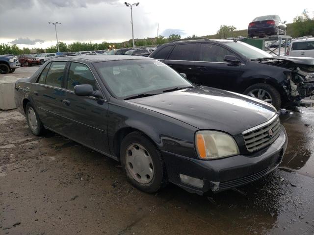 1G6KE57Y81U225895 - 2001 CADILLAC DEVILLE DHS CHARCOAL photo 4