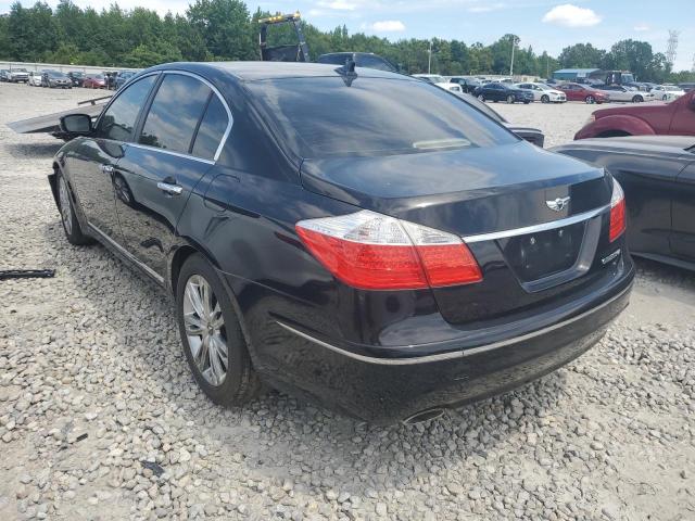 KMHGC4DF3BU125366 - 2011 HYUNDAI GENESIS 4.6L BLACK photo 2