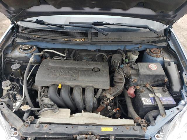 2T1KR32E93C147291 - 2003 TOYOTA COROLLA MA XR BLUE photo 11